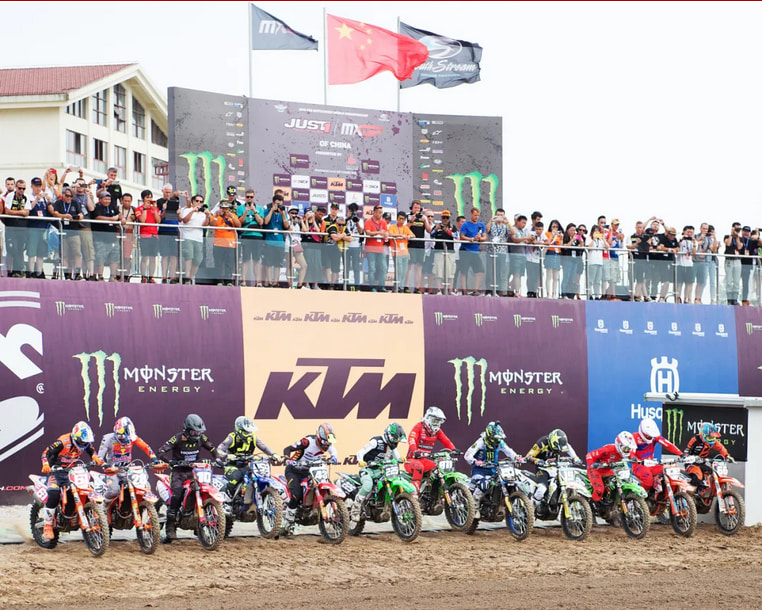 Campeonato Mundial de Motocross de 2024 na China está em Xangai para “competir”